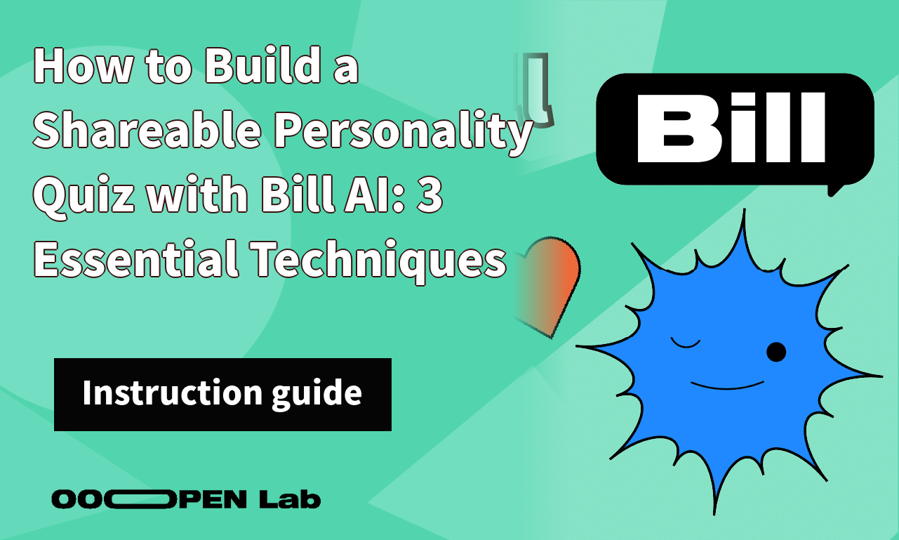 Psychological Test - How to Build a Shareable Personality Quiz with Bill AI: 3 Essential Techniques｜OOOPEN Lab