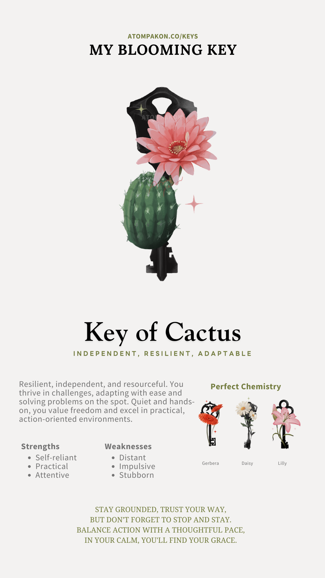 My Blooming Key