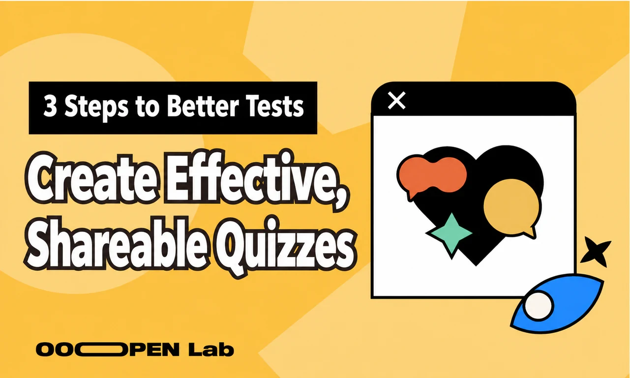 Multi-Psychological Test - 3 Steps to Efficiently Create “Irresistibly Shareable” Psychological Tests｜OOOPEN Lab