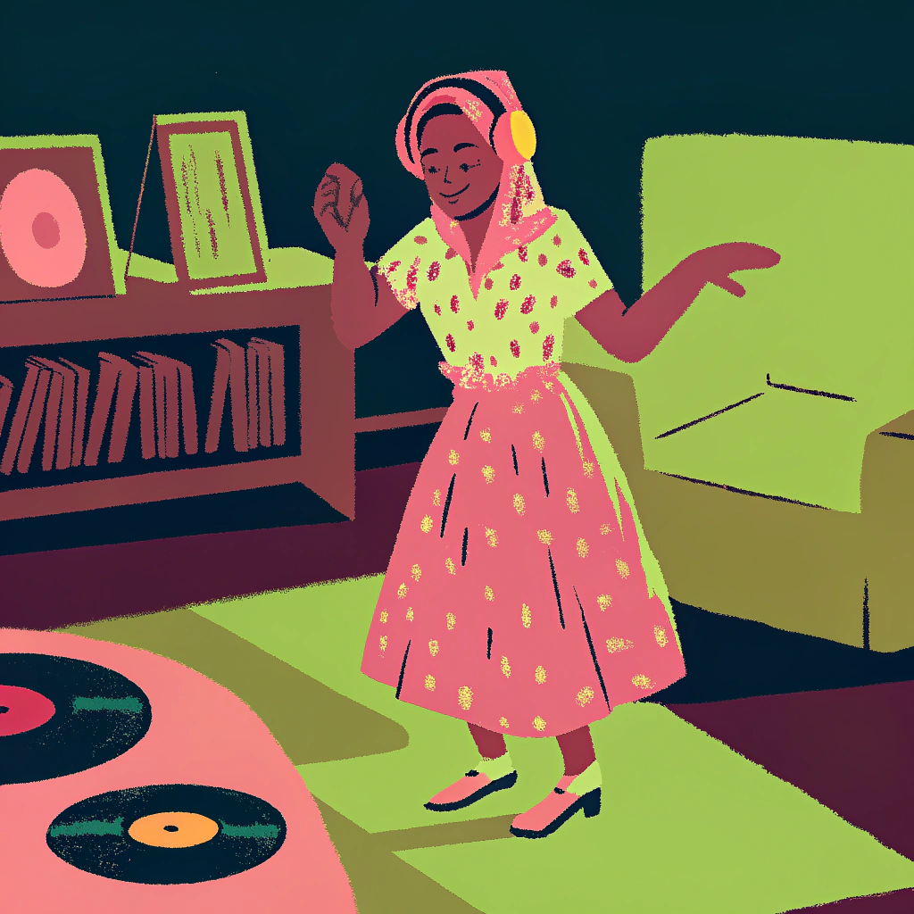 阿嬤的時代文化（音樂、時尚）