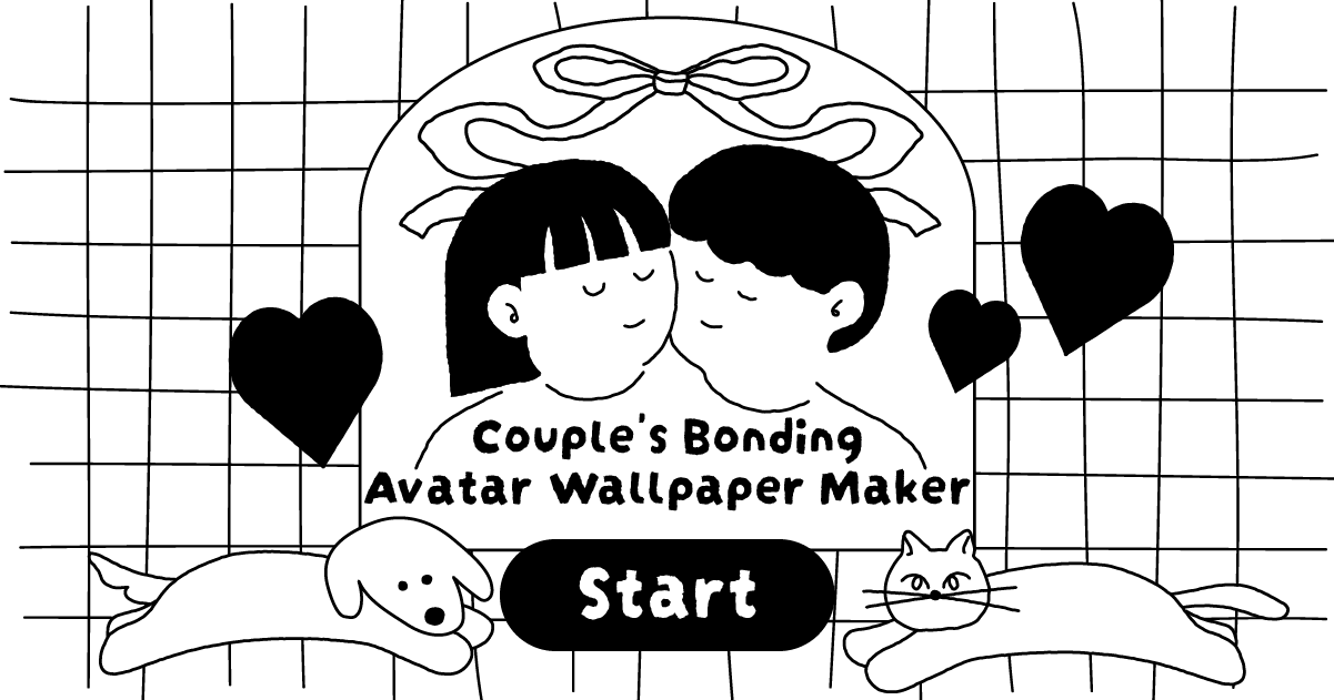 Couple's Bonding Avatar Wallpaper Maker