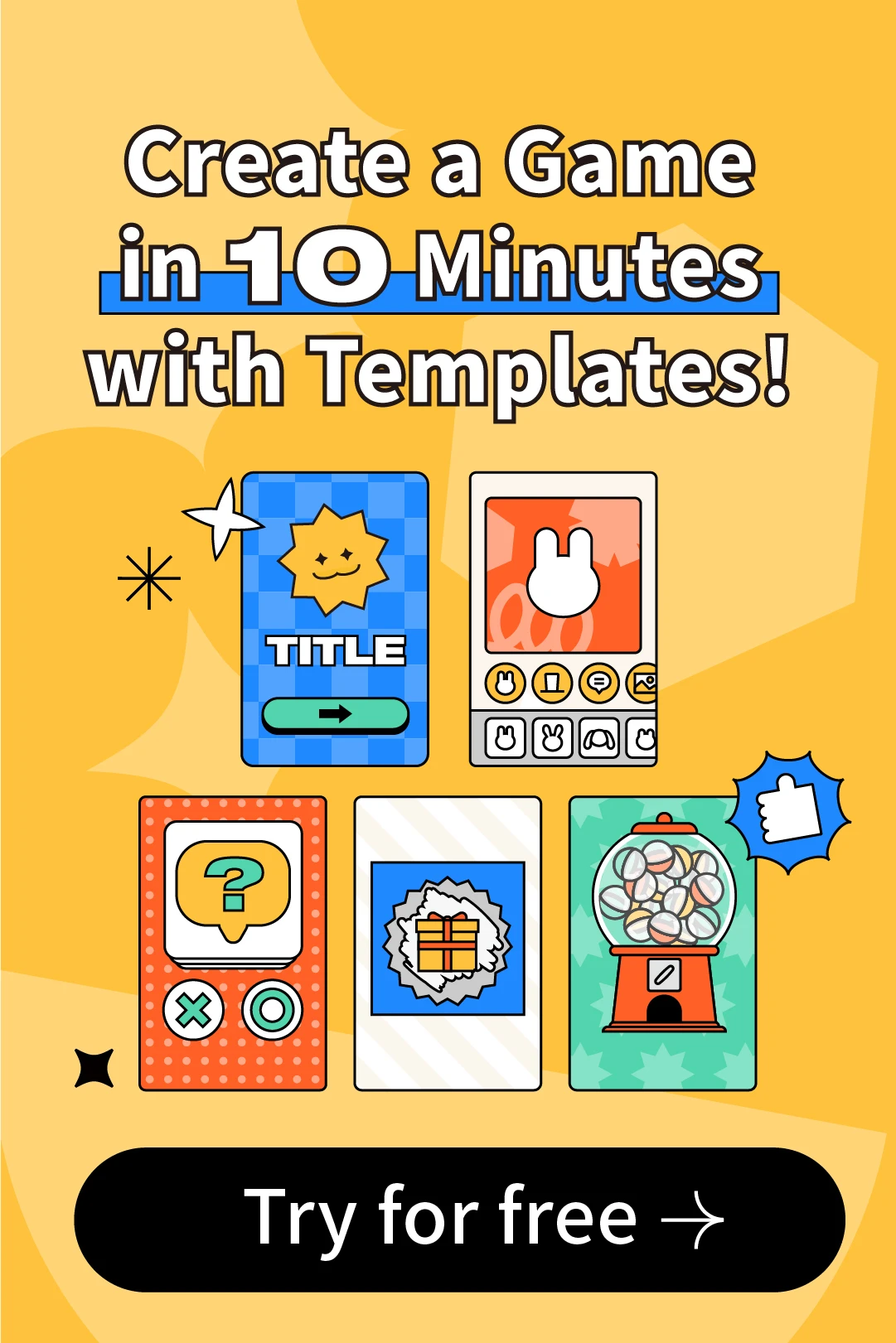 More templates available! Download all the graphics just a click away. All sizes at your disposal