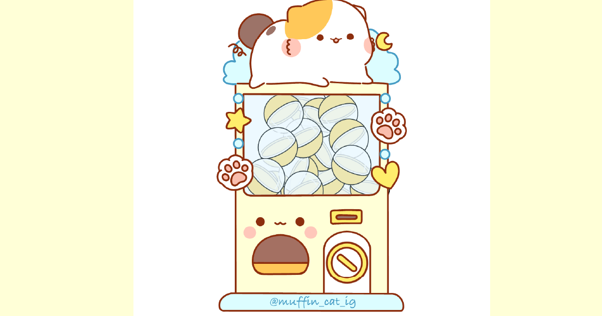 Gacha Lottery - [Muffin Cat] Muffin Cat Machine｜Unlimited Prizes｜OOOPEN Lab