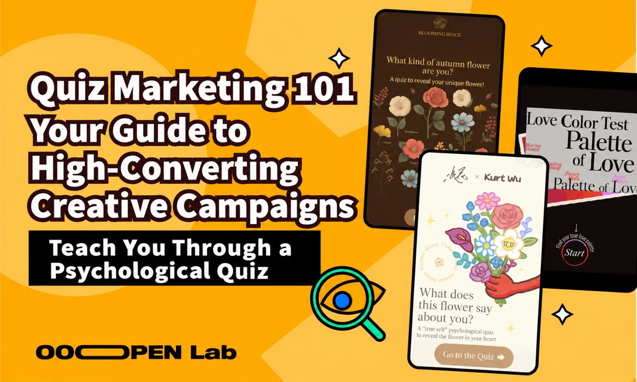 Psychological Test - Quiz Marketing 101: Your Guide to High-Converting Creative Campaigns｜OOOPEN Lab