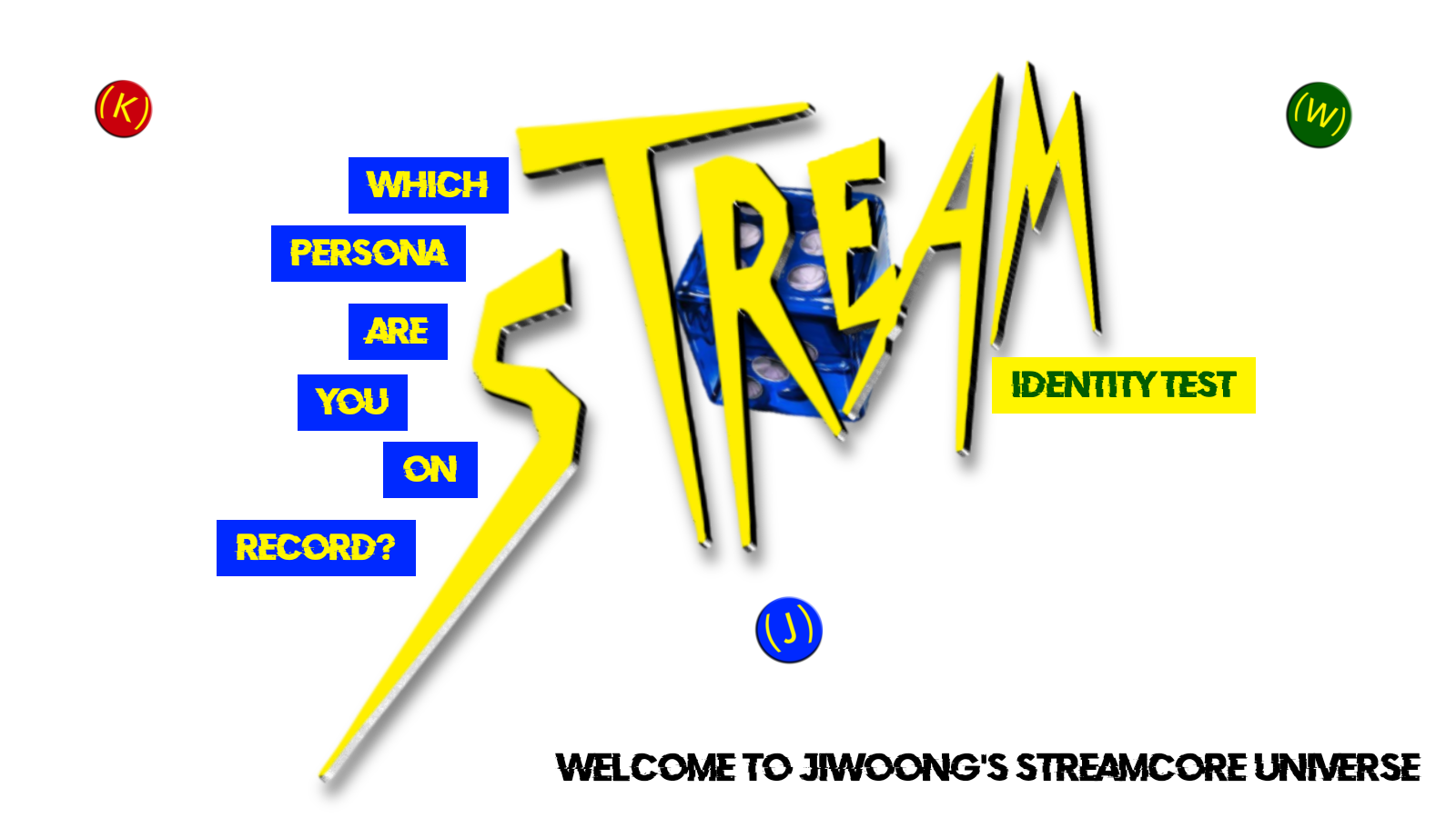 Stream Identity Test: Which Persona Are You on Record?
