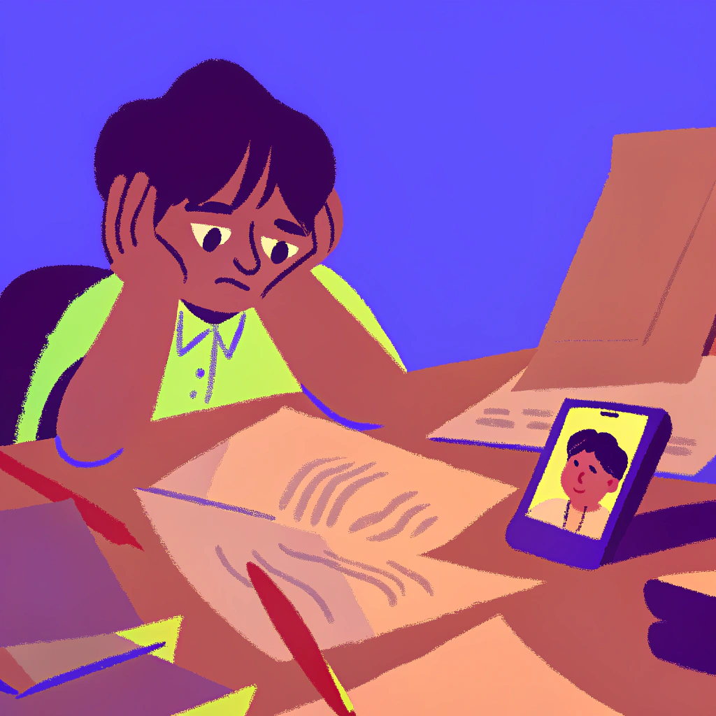 忙於學業/工作，沒時間聯繫