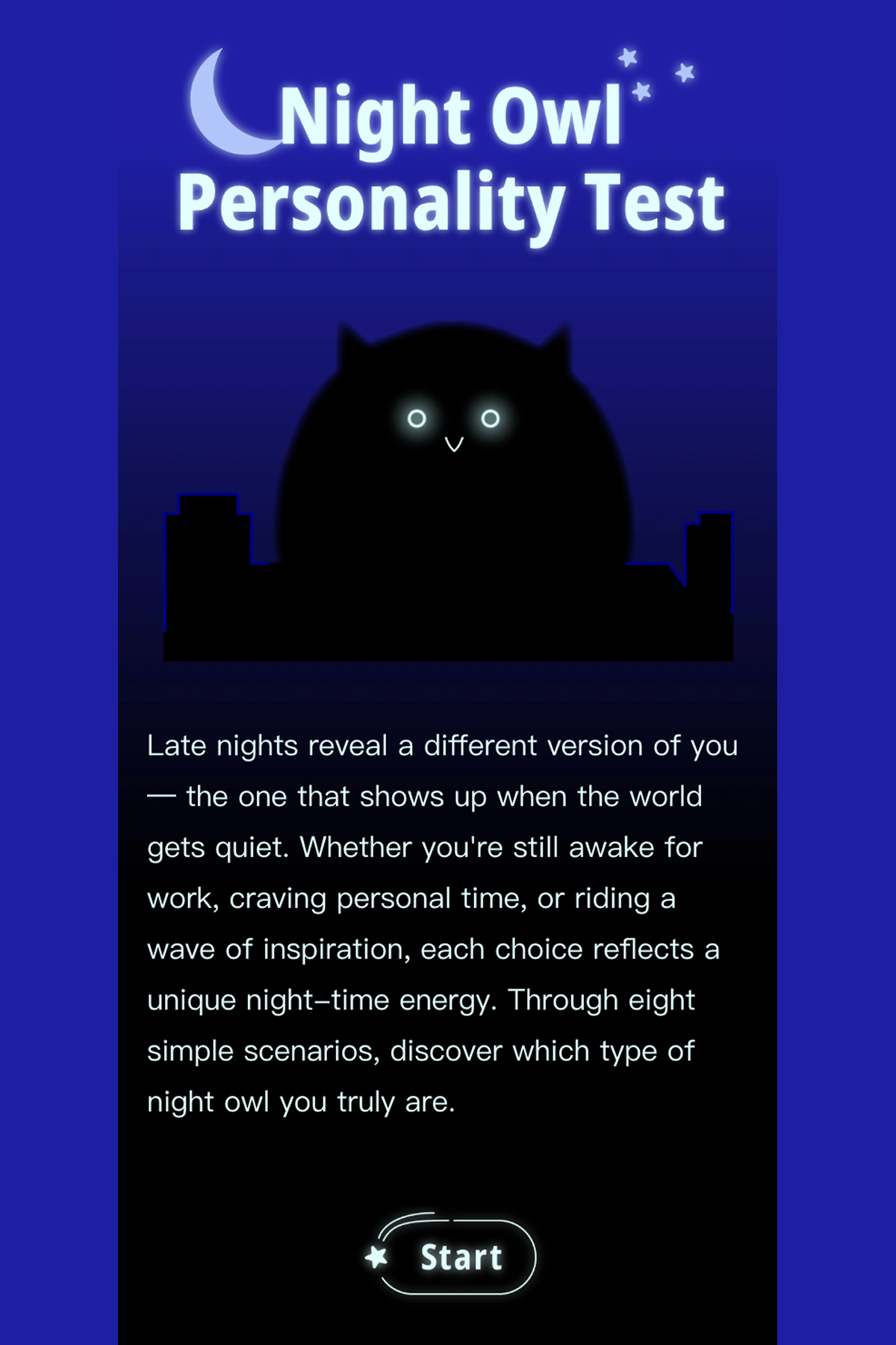 Branch Quiz - Multi-Ending Personality Test｜OOOPEN Lab