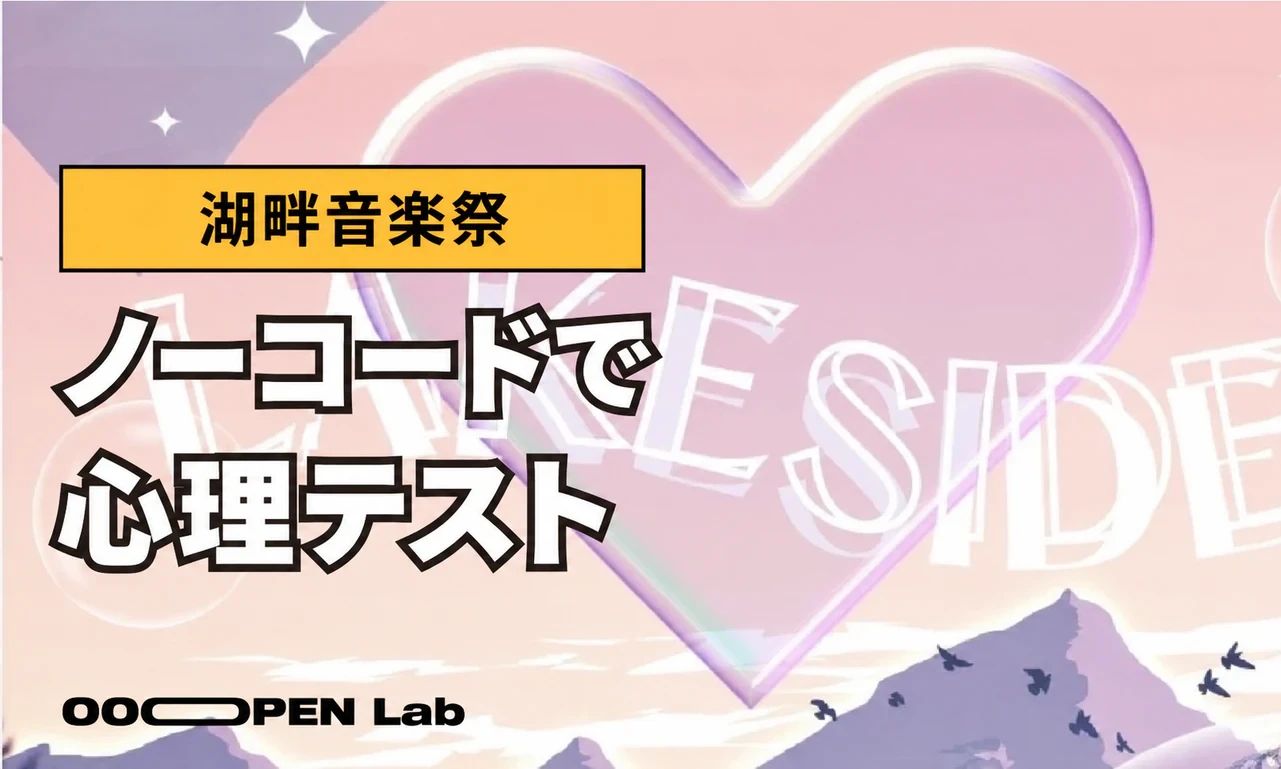 心理テスト - 【中興大学×湖畔音楽祭】ノーコードの性格診断でイベントに1万超のリーチ｜OOOPEN Lab