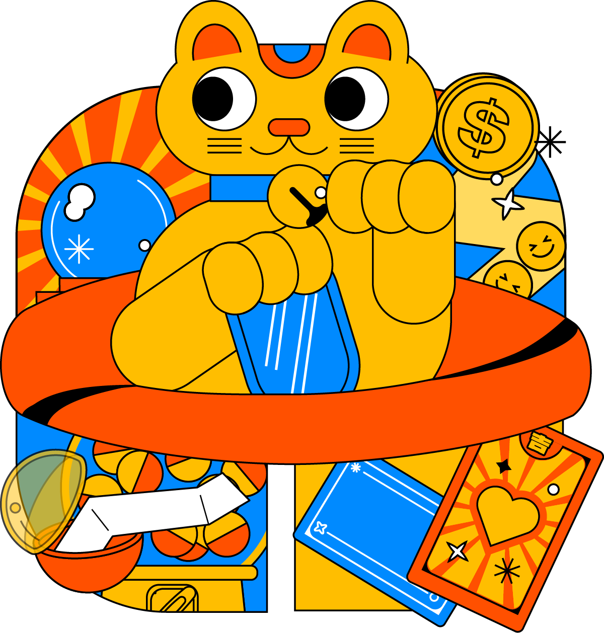 今日の運勢ゲーム