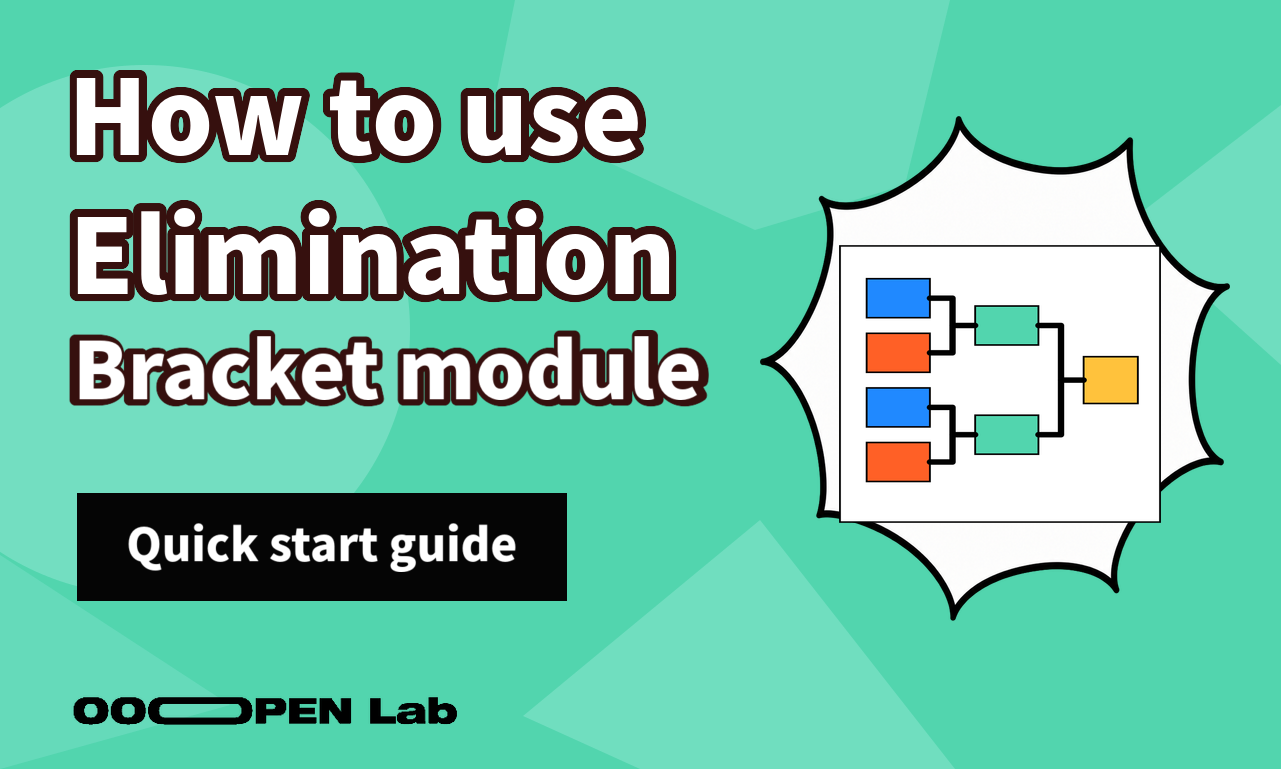 How to use the Elimination Bracket module