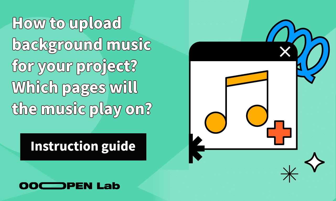 Slot Machine Lottery - How to upload background music for your project? Which pages will the music play on?｜OOOPEN Lab