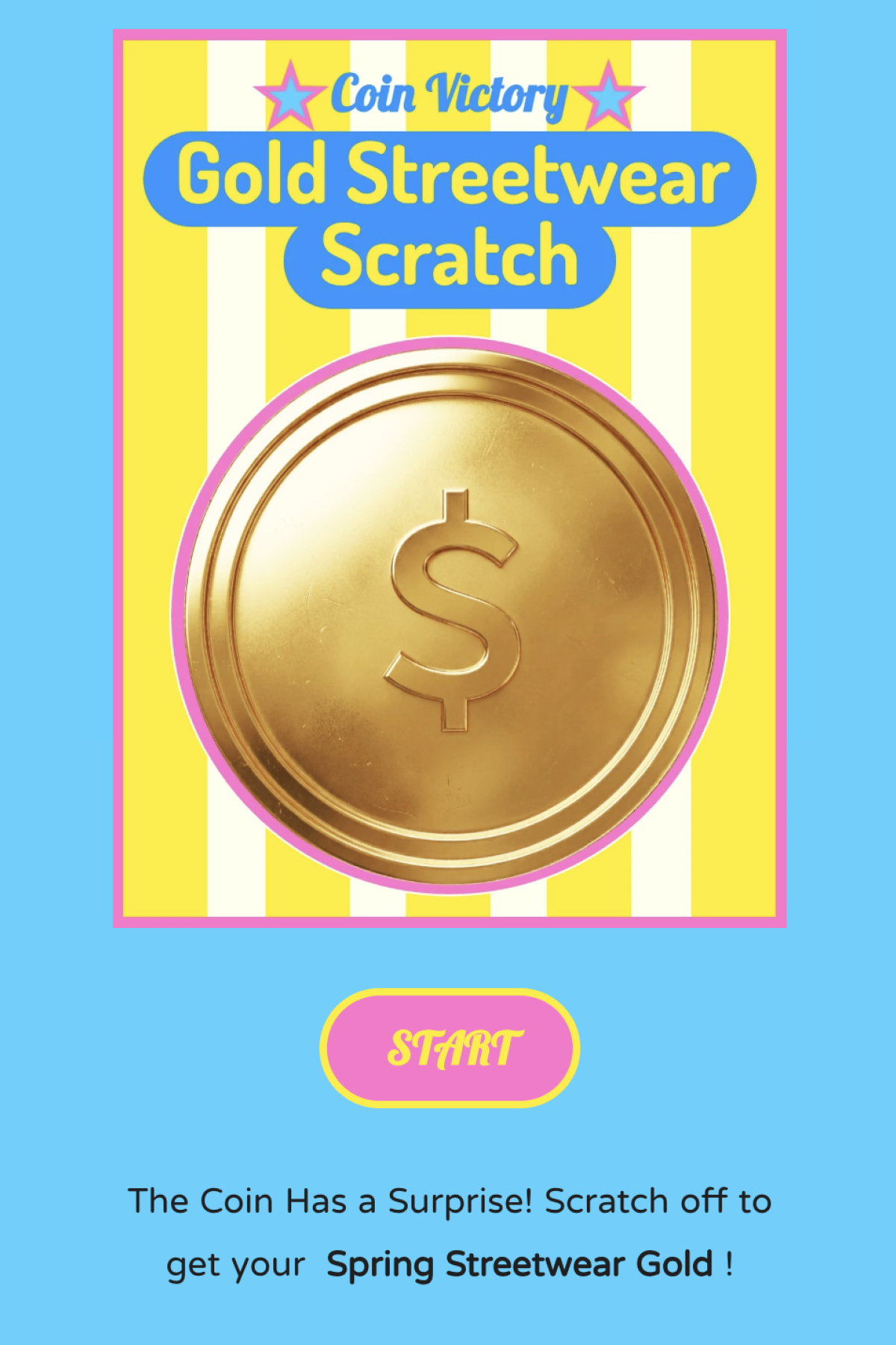 Scratch-off Lottery - Spring Trend Scratch & Win｜OOOPEN Lab