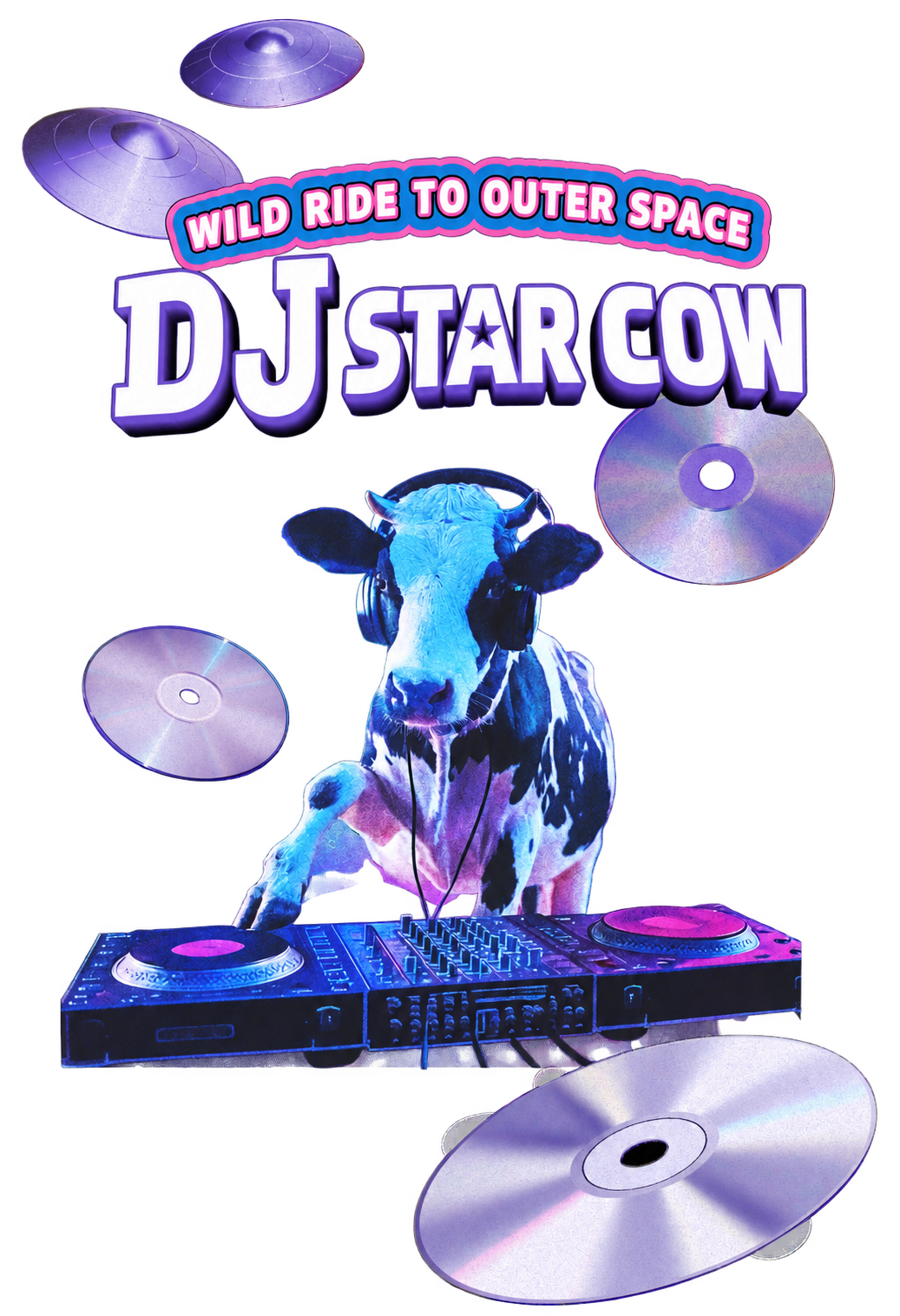 DJ Star Cow: Wild Ride to Outer Space