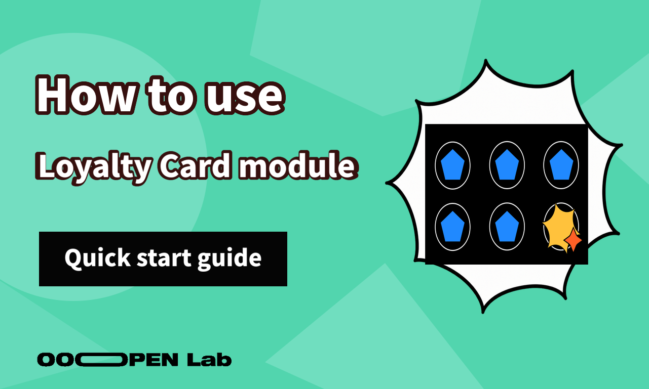 How to use the Loyalty Card module