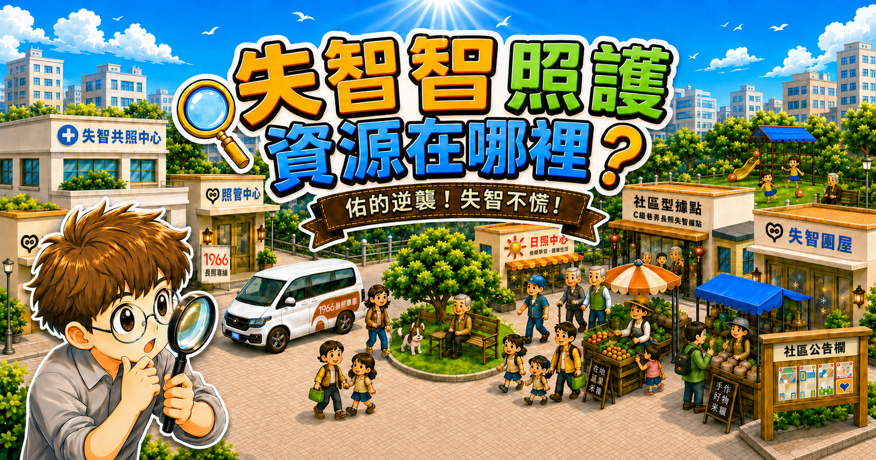失智照護資源在哪裡?