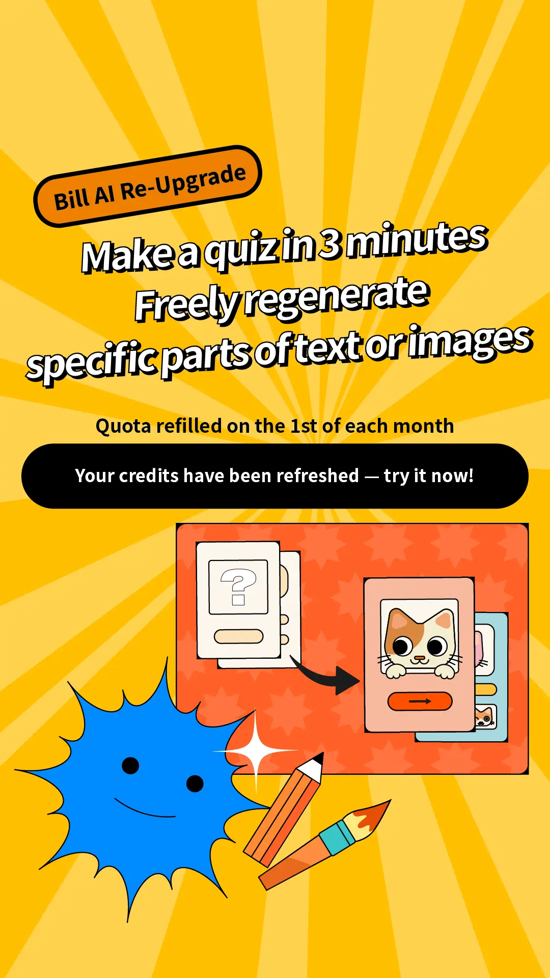 All it takes is 5 minutes! Quiz content and images-done for you.
