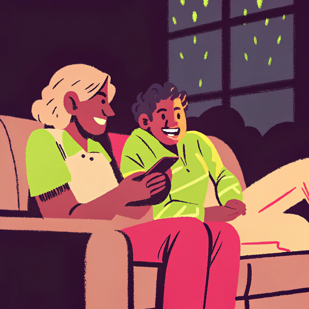 沒有特別試圖改變，保持自然的關係