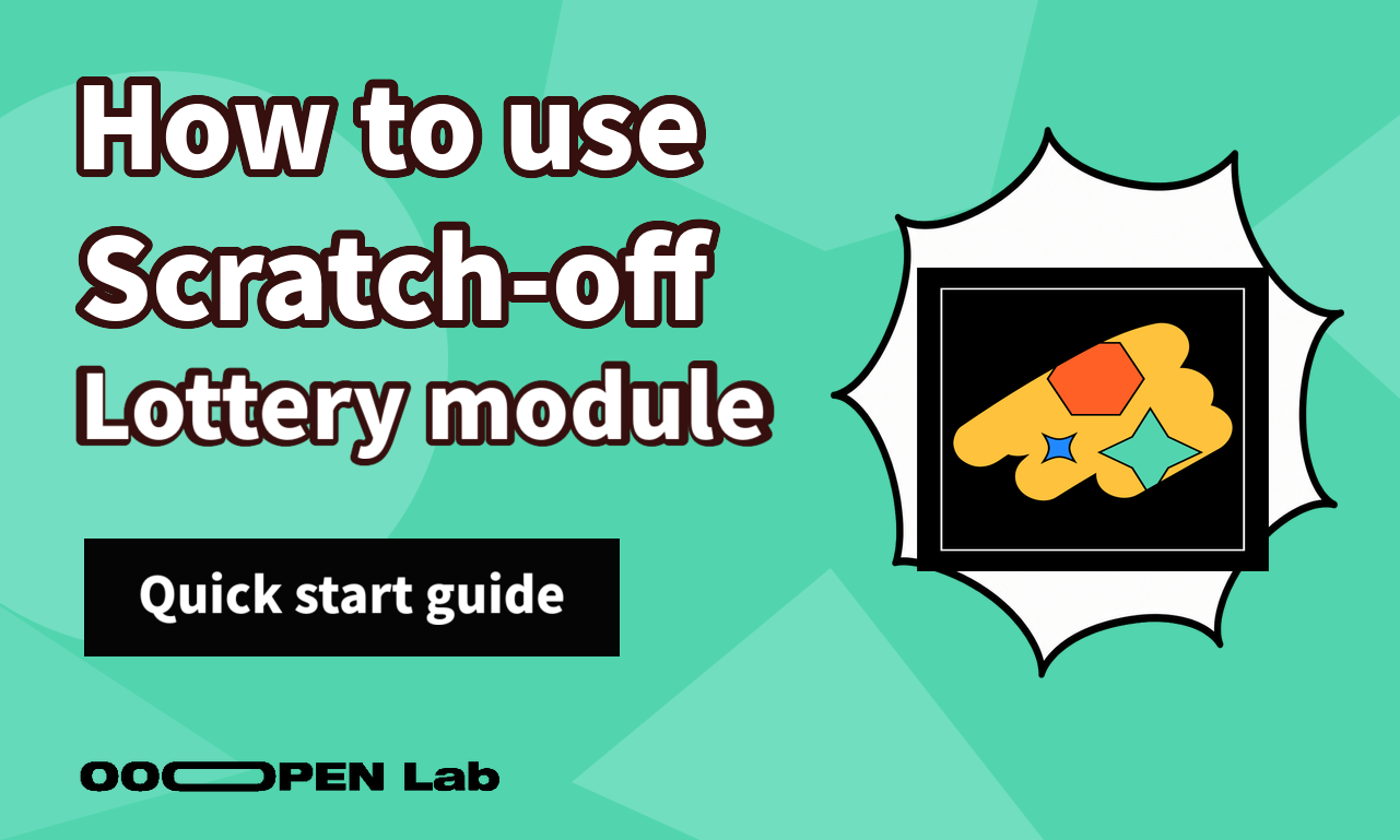 How to use the Scratch-off Lottery module