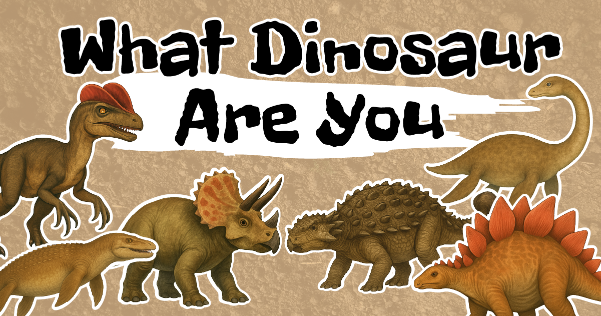 What Dinosaur Are You？