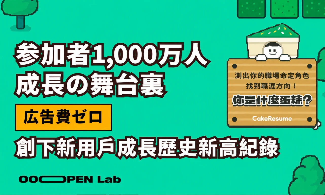 広告費ゼロで世界1,000万人超が参加！「あなたはどんなケーキ？」診断がCake史上最高の新規ユーザー成長を記録