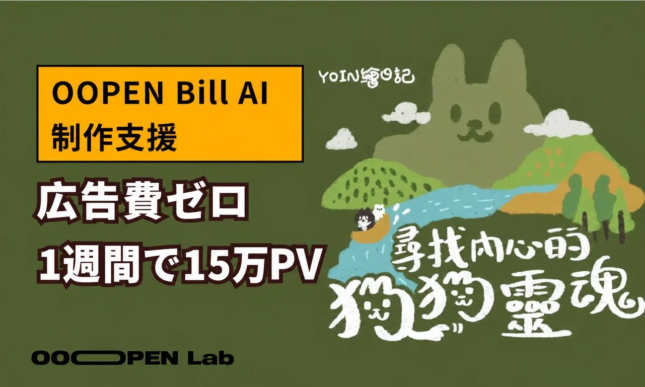 AI制作が後押し！犬のイラスト心理テストが広告ゼロで15万PVを達成