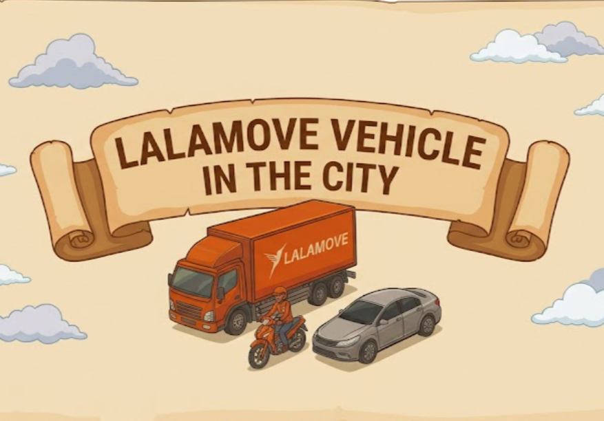 Find the Lalamove Vehicles in the City